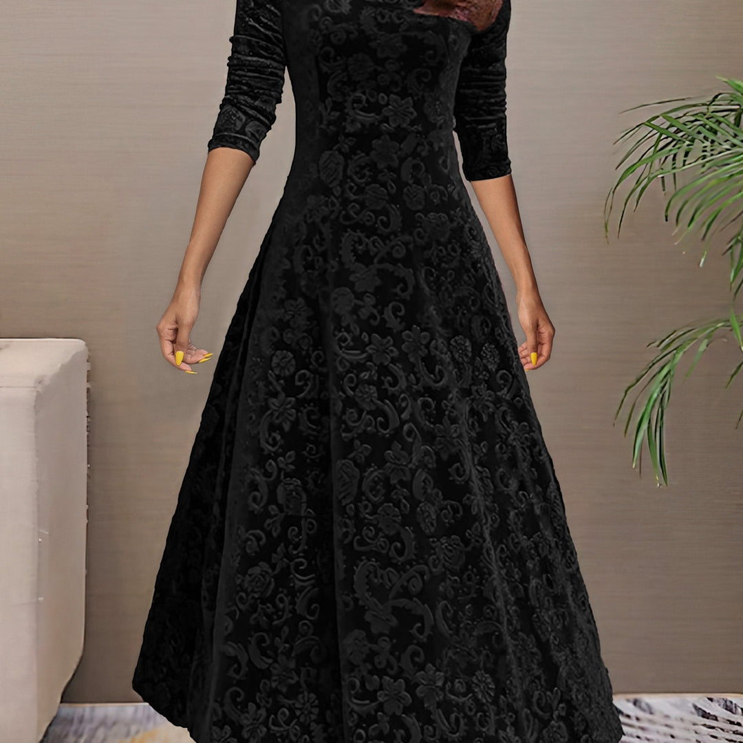 Denise | Velvet Elegance Dress