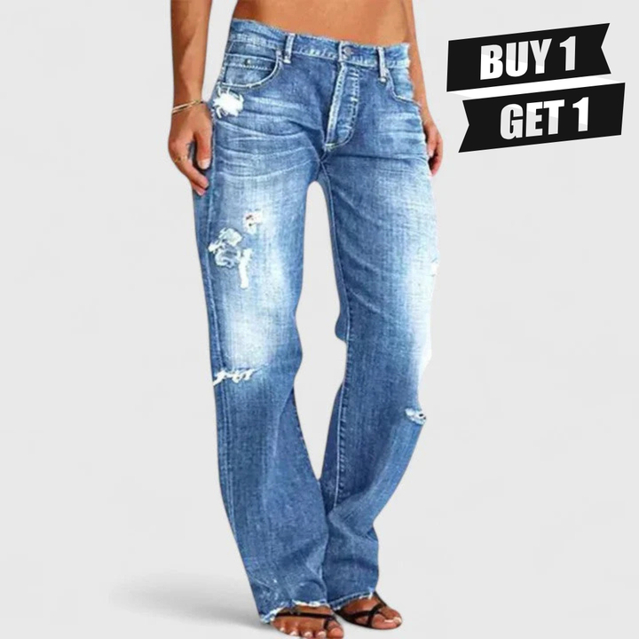 Selma - Classic Relaxed Jeans ( Buy 1 Get 1 Free )