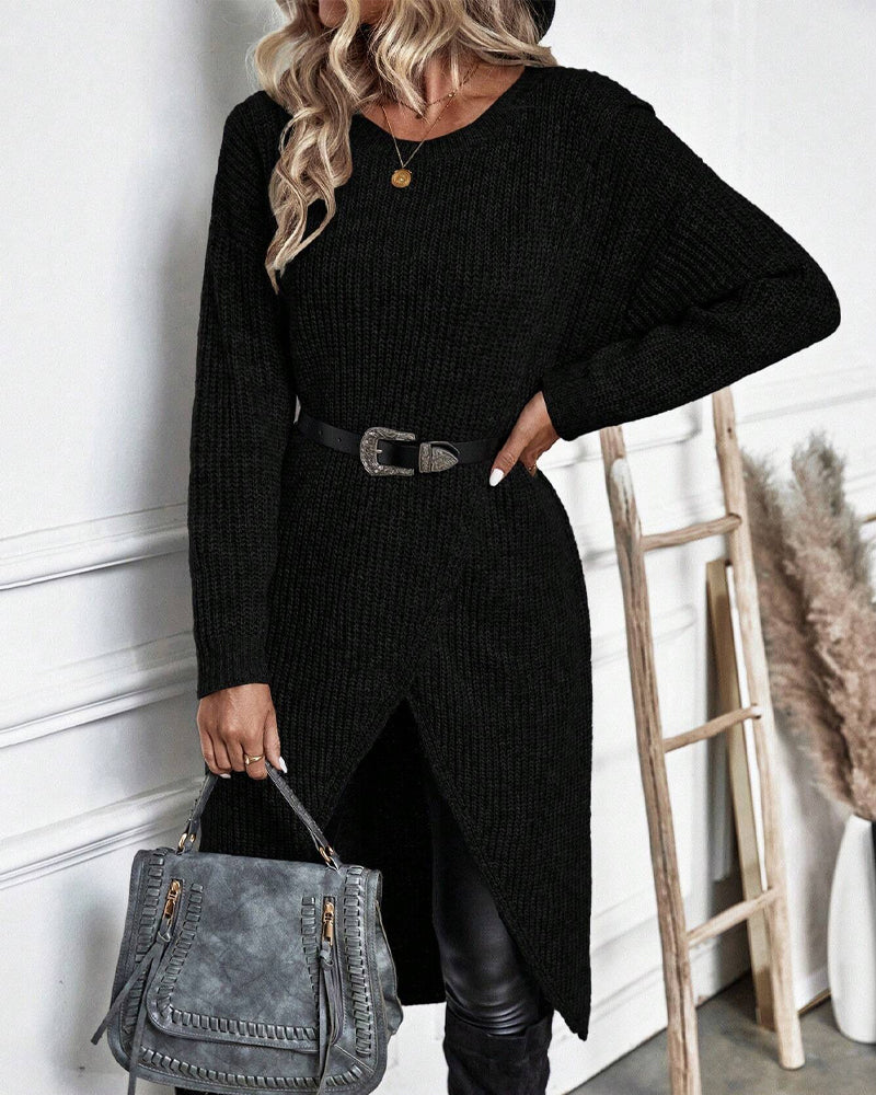 ANNITA - Relaxed Sweater Dress