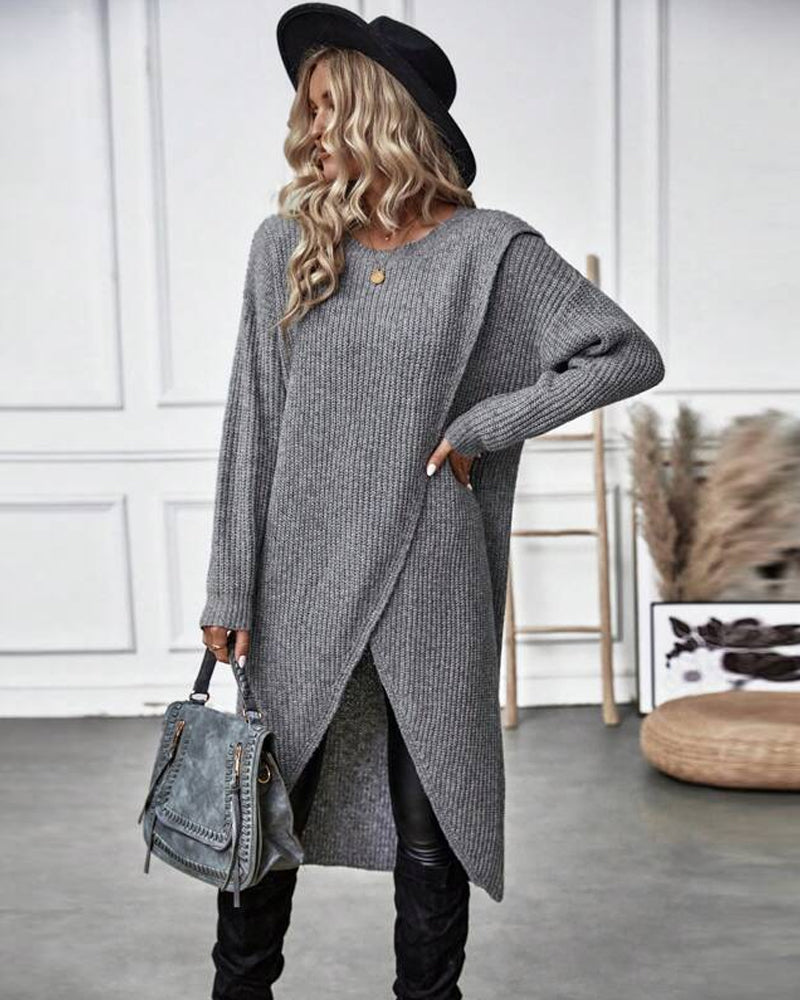 ANNITA - Relaxed Sweater Dress