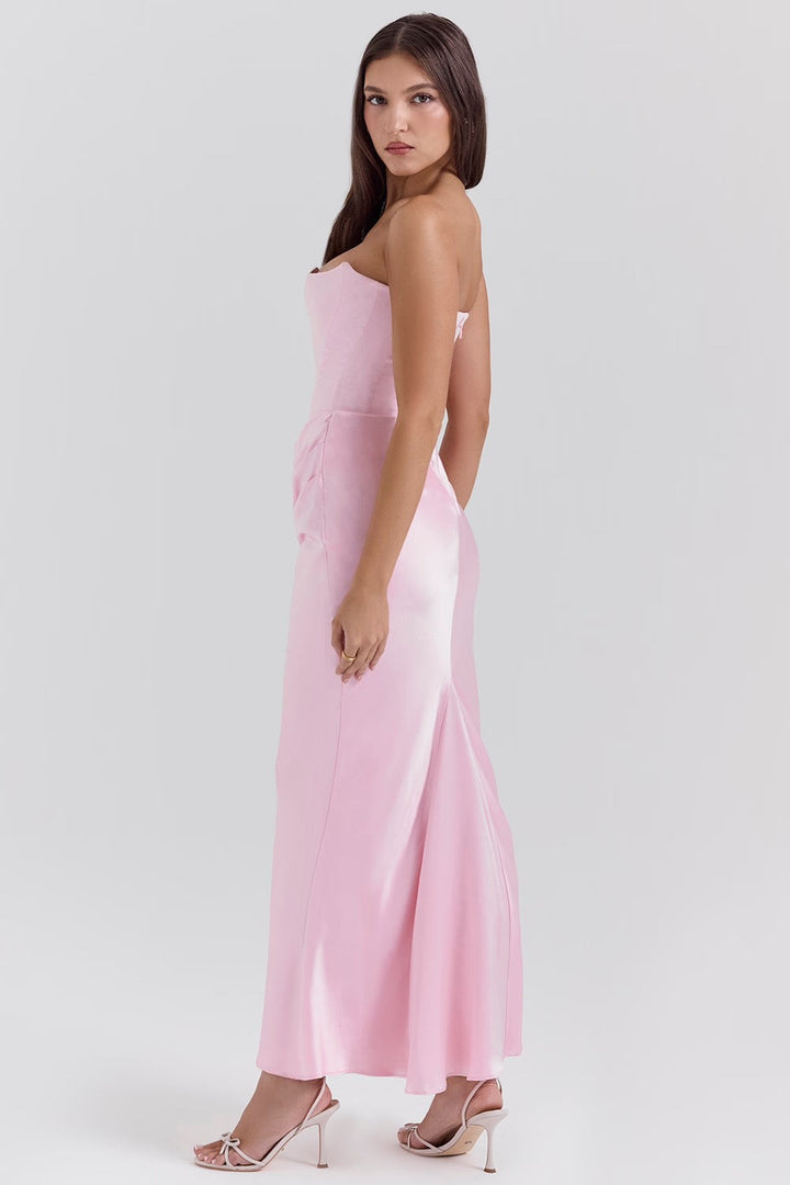 CYRILLA - Draped Elegance Dress