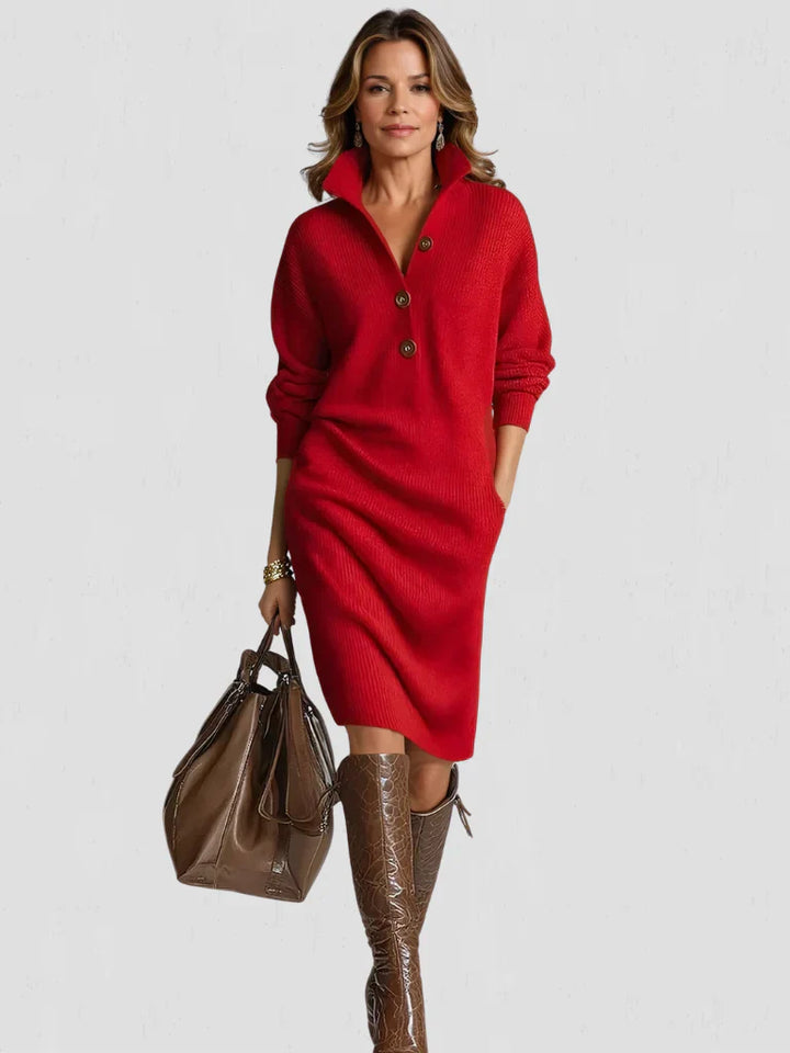 JUDI - Elegant Sweater Dress