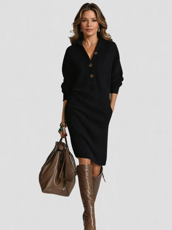 JUDI - Elegant Sweater Dress