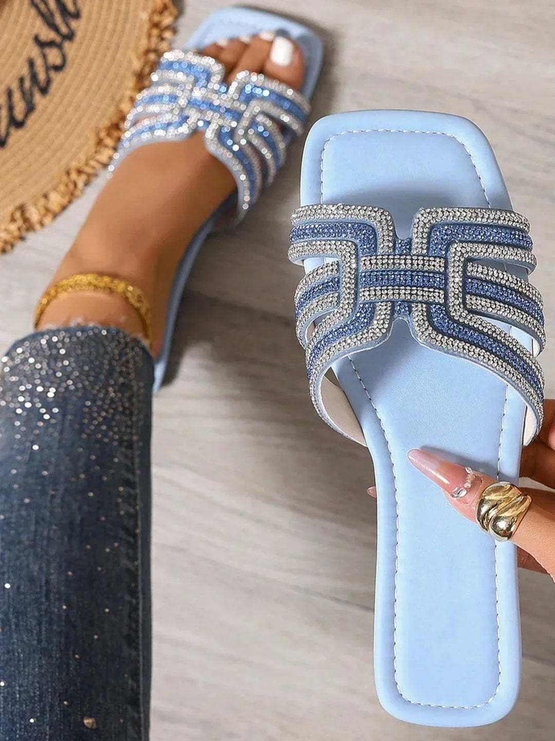 Aria | Slide Sandals