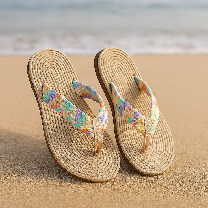 Marina | Braided Flip Flops