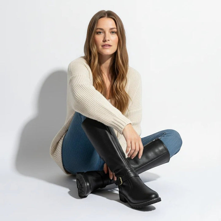 Stella™ | Women’s Knee-High Buckle Boots