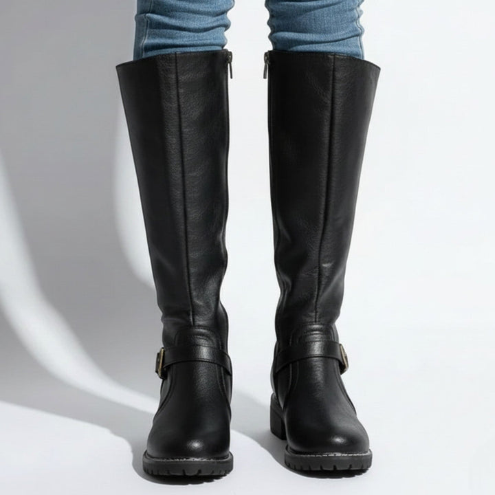 Stella™ | Women’s Knee-High Buckle Boots