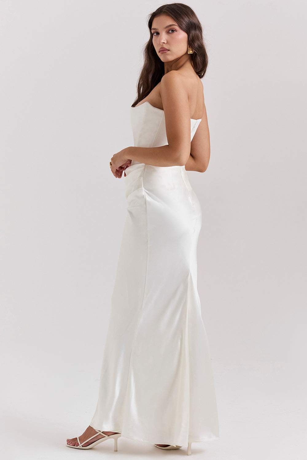 CYRILLA - Draped Elegance Dress
