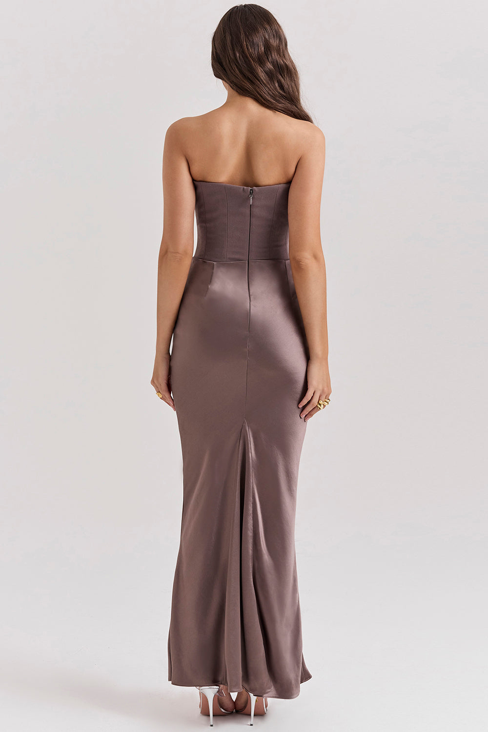 CYRILLA - Draped Elegance Dress